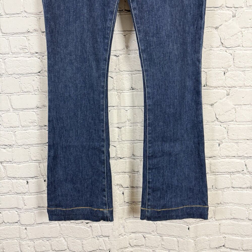 Frame Denim Dark Blue Flare Jeans - Picture 6 of 16